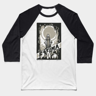 Our Lady of Fatima Baseball T-Shirt